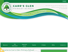 Tablet Screenshot of carrsglenps.com